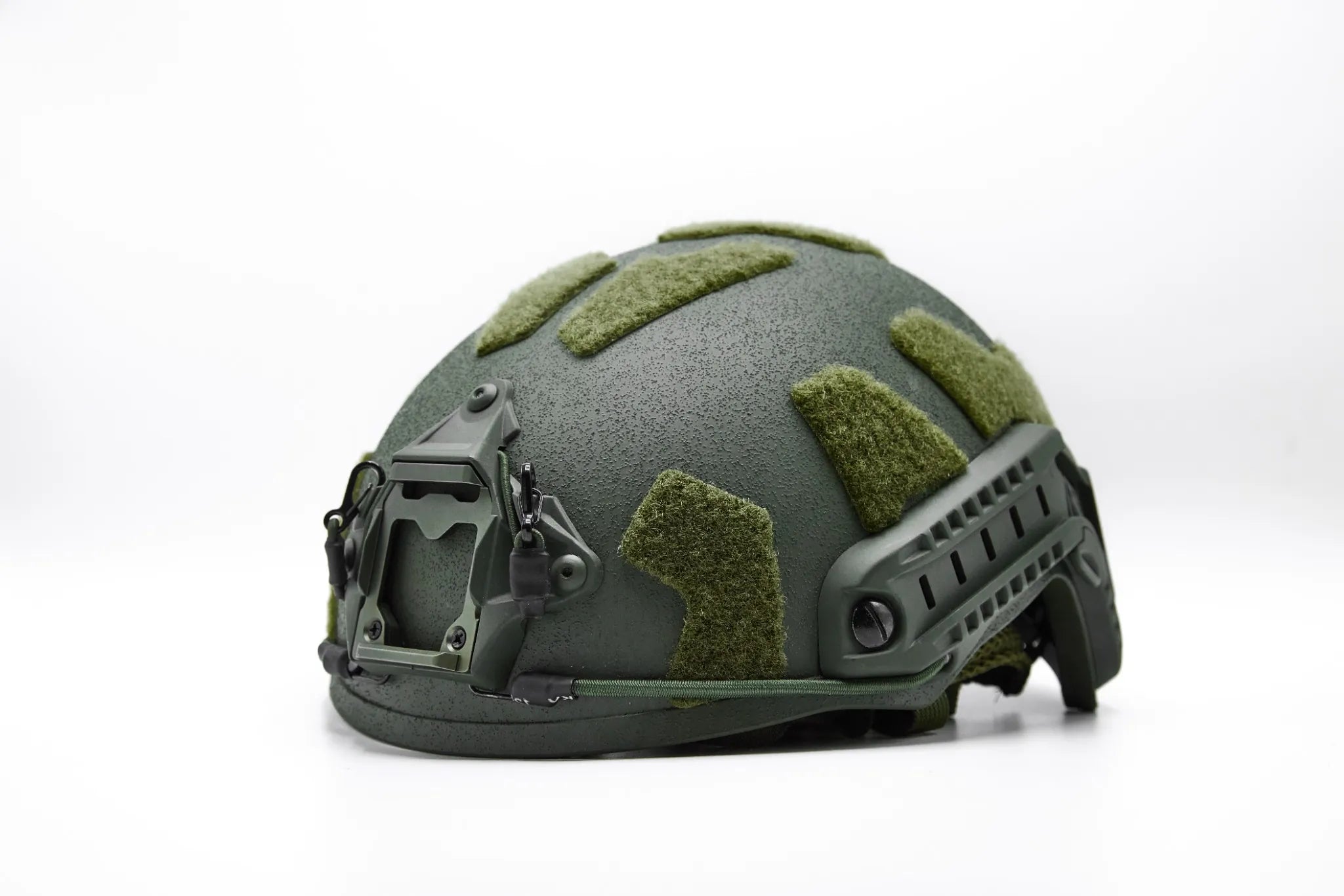 UNITAC NV-2 tactical helmet side view high-cut