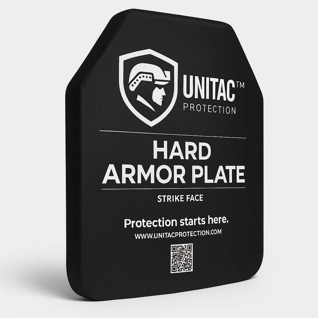 Unitac Labels Level III Hard Armor Plate (UHMWPE, 10×12″) – Ballistic Rifle ...
