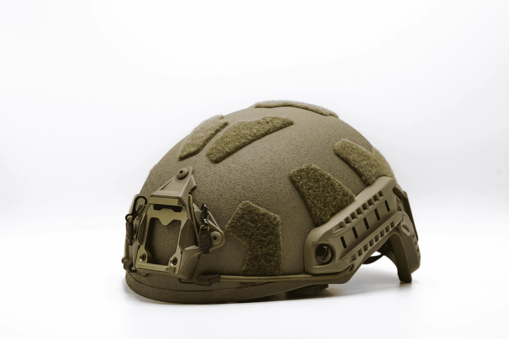 UNITAC NV-3 tactical helmet side view high-cut
