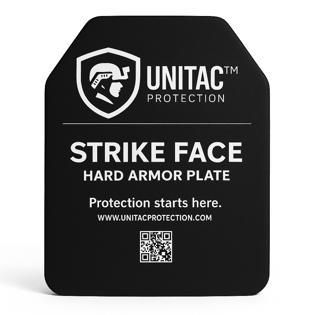 UNITAC NV Ballistic Plate Level III front view